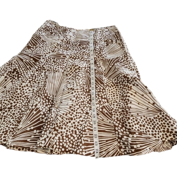 SUNNY Leigh 100% linen tulip a-line skirt plus size 14 - Picture 4 of 8